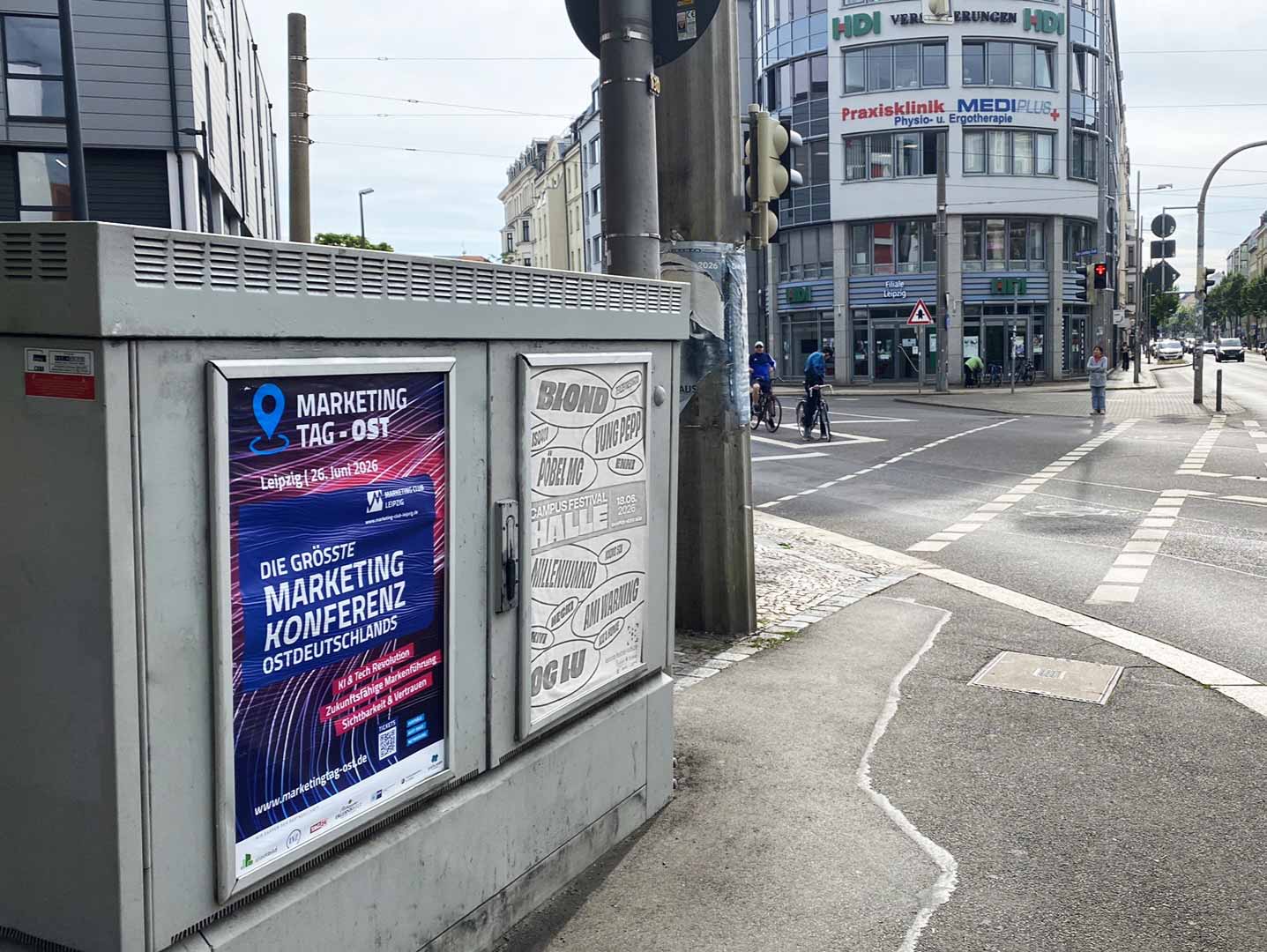 Out-of-home advertising for eastern Germany’s marketing community