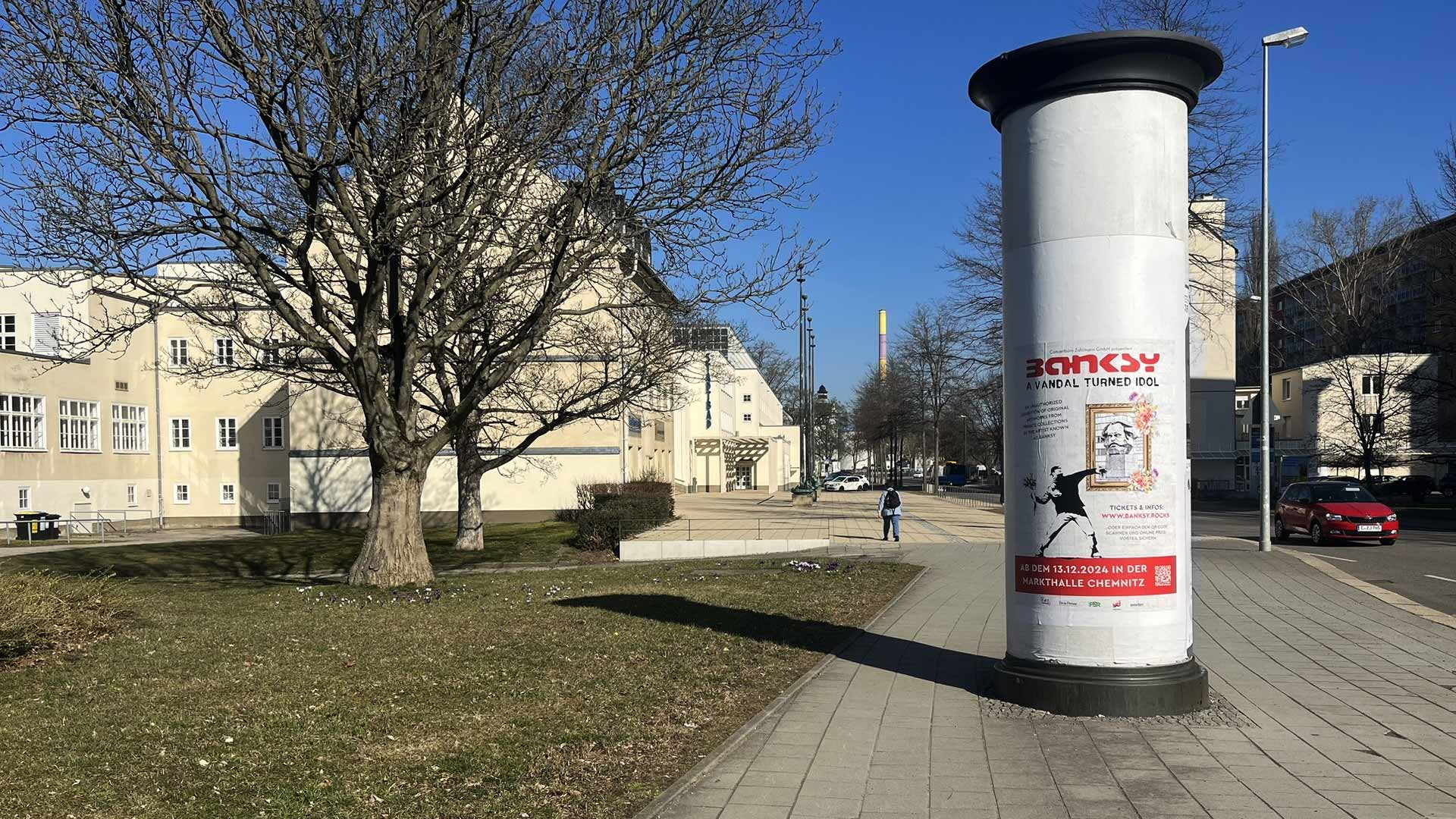 Banksy erobert Chemnitz!