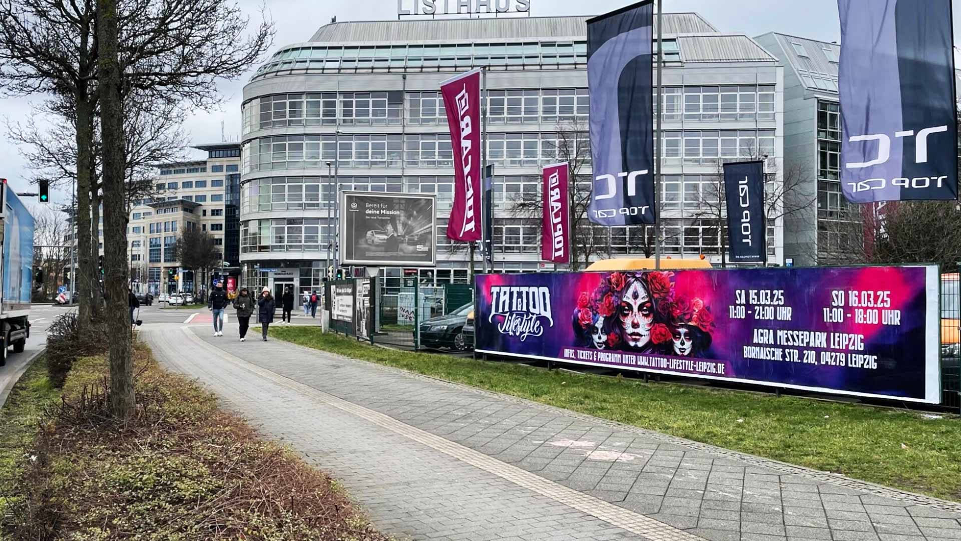 Effektive Außenwerbung mit dem perfekten Werbe-Mix!
