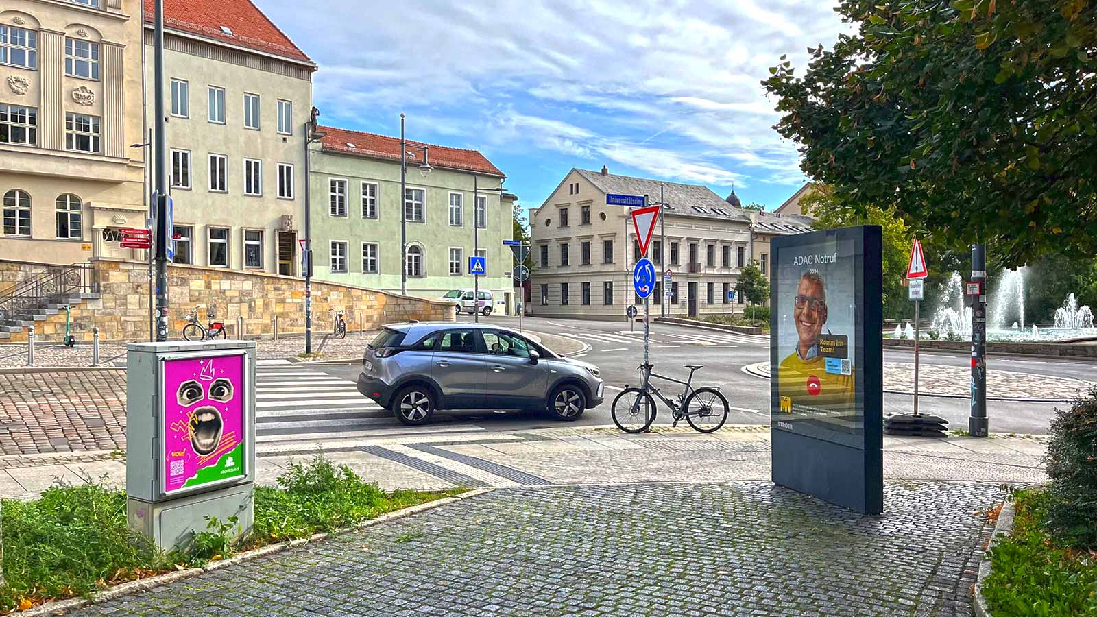 City Frames Halle (Saale) – mitten im Stadtleben!